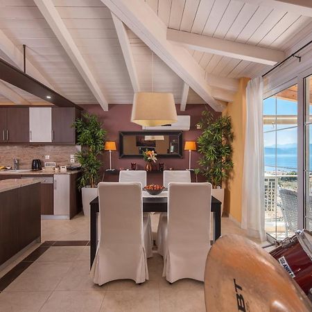 Panoramic View!Penthouse 120Qm Of Sea & Mountain Vila Loutra Edipsou  Exterior foto