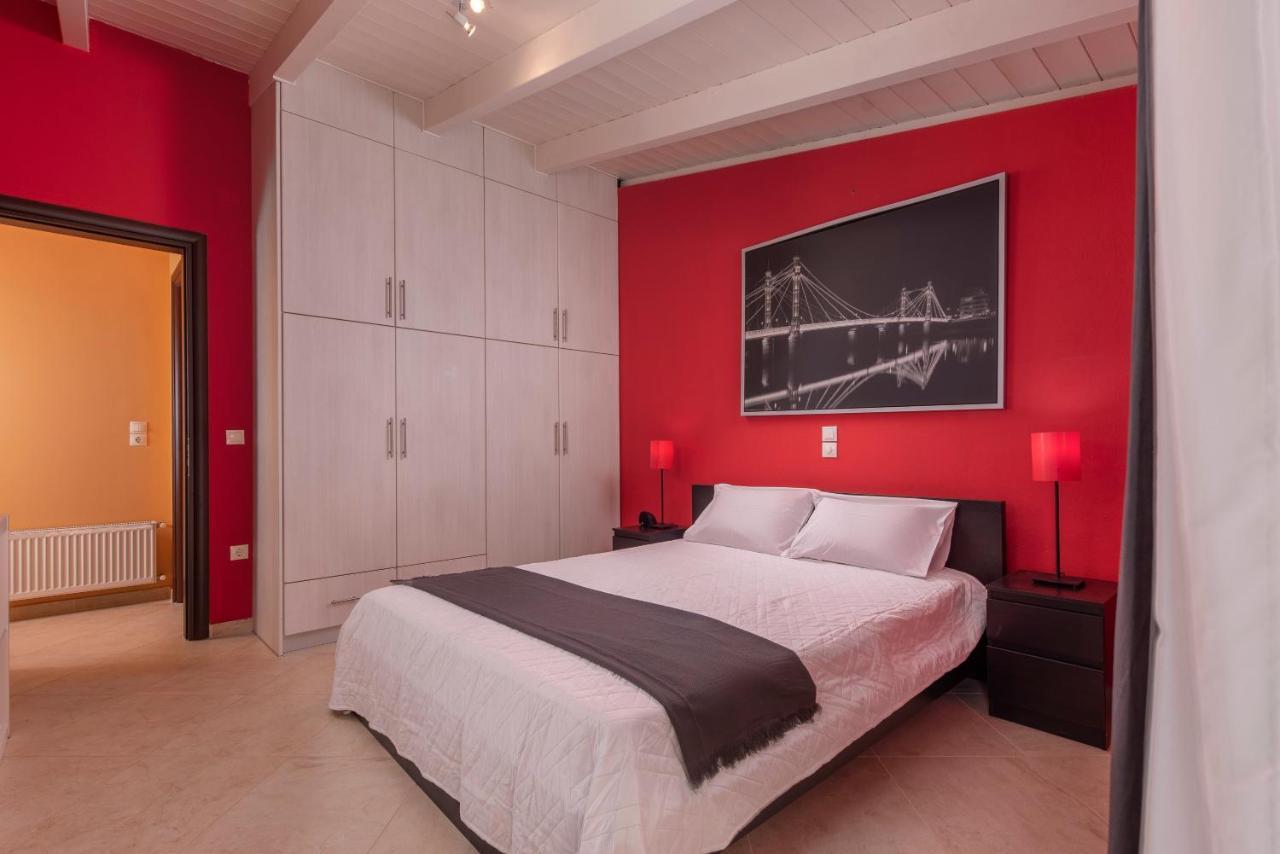 Panoramic View!Penthouse 120Qm Of Sea & Mountain Vila Loutra Edipsou  Exterior foto