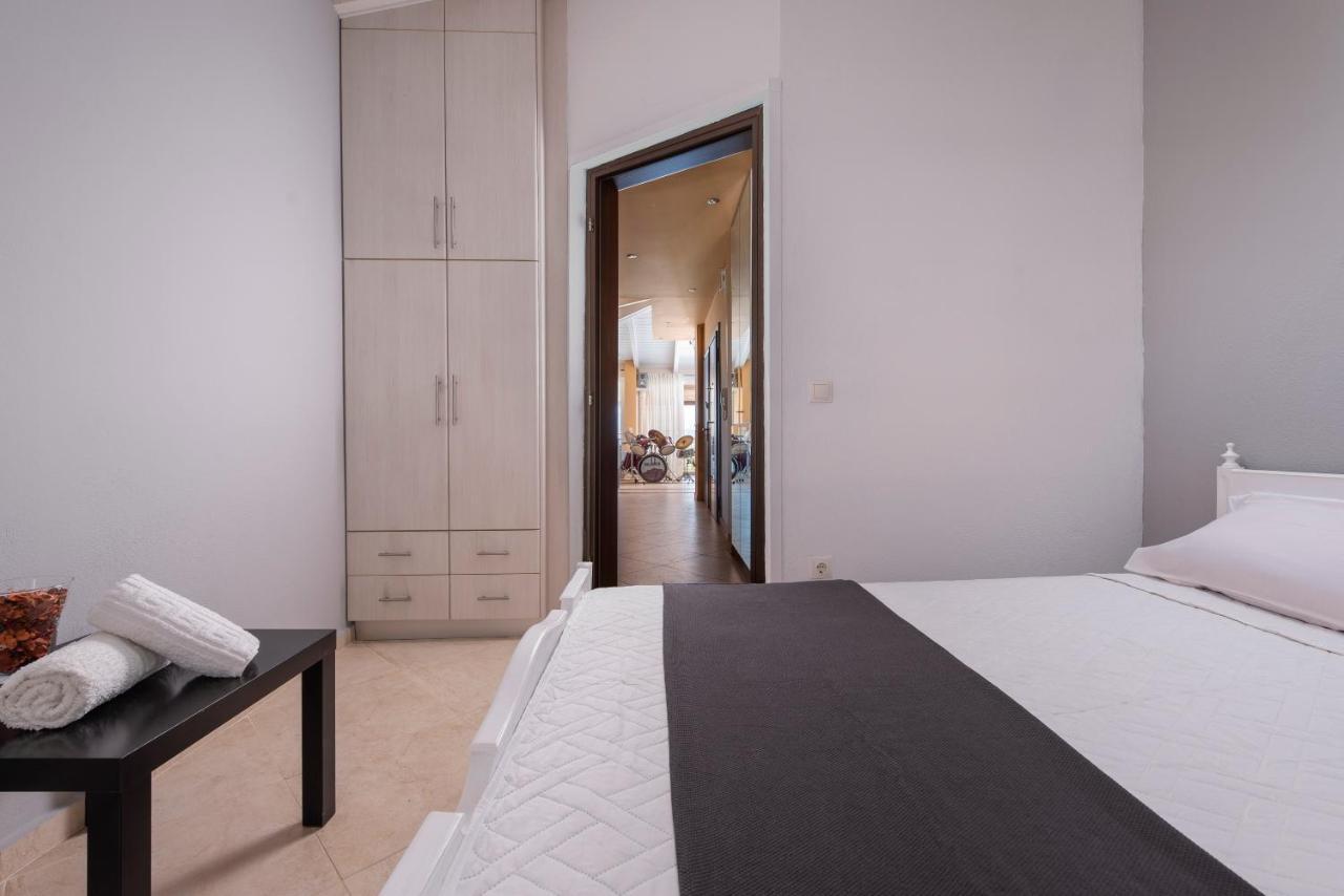 Panoramic View!Penthouse 120Qm Of Sea & Mountain Vila Loutra Edipsou  Exterior foto