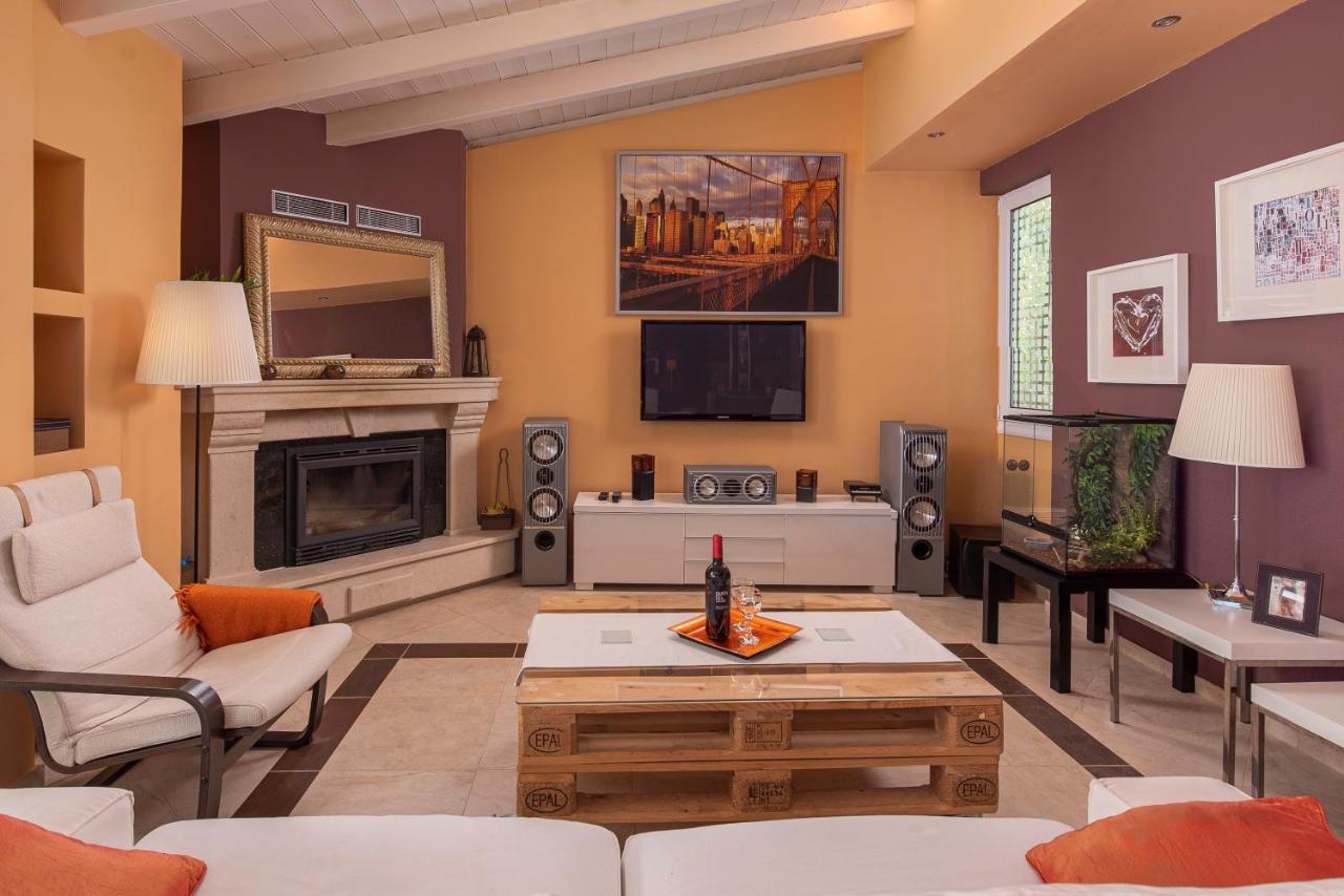 Panoramic View!Penthouse 120Qm Of Sea & Mountain Vila Loutra Edipsou  Exterior foto