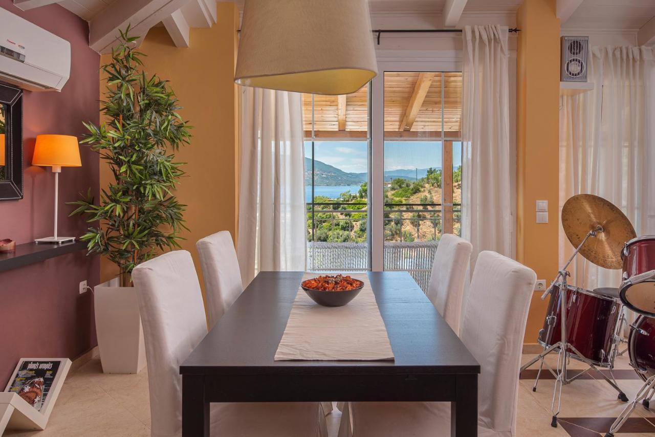 Panoramic View!Penthouse 120Qm Of Sea & Mountain Vila Loutra Edipsou  Exterior foto